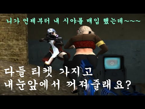 [서든어택 스톰빌] 팀원 두명이 내 시야를 매입 했을때 생기는일 (부제: 라온이의 그레이트킬)