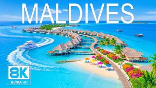 Maldives, Malé 8K |  Maafushi, Luxury Overwater Villas &amp; Stunning Blue Ocean Views