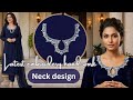 Handmade embroidery ✨ Lastest trending neck design #viral #trending #tutorial #handmade #diy #style
