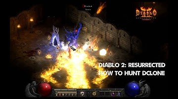 Diablo 2: Resurrected - How to Hunt Dclone! [D2R][EN]