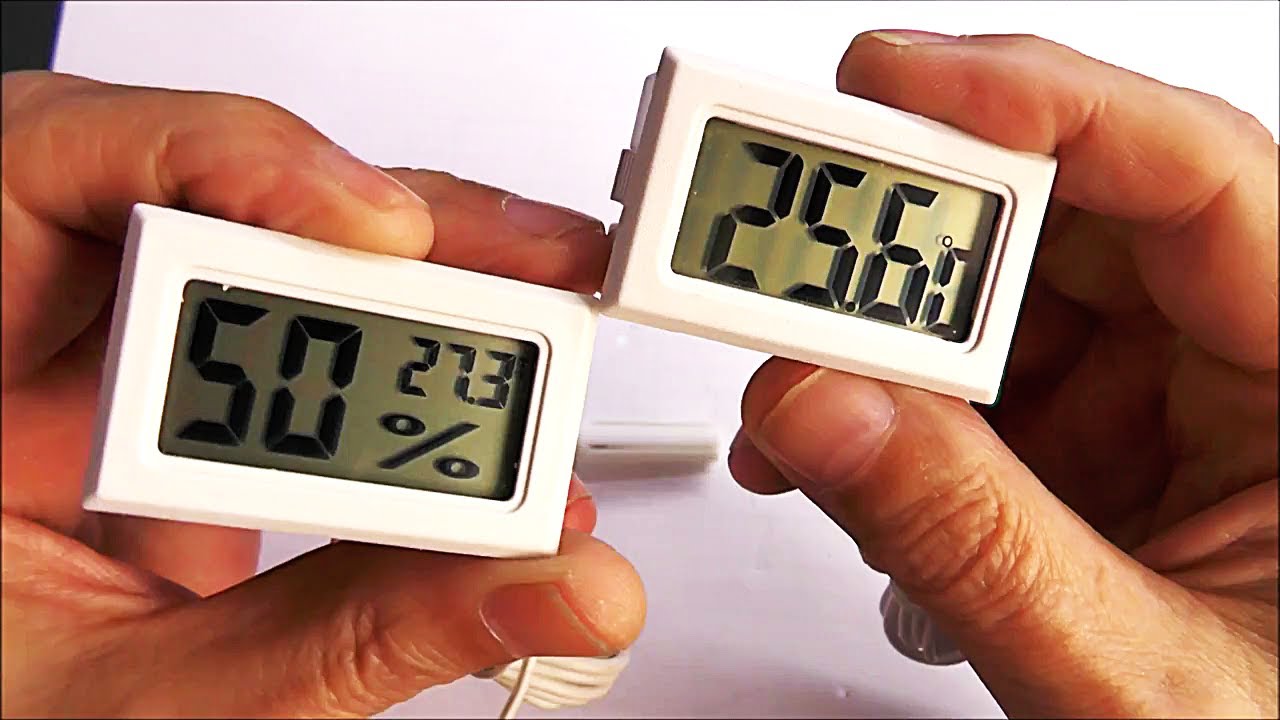 Как настроить точность градусника и другие подробности электронного термометра, гигрометра.
