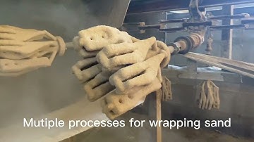 Excavator bucket tooth factory| The shell mold casting process