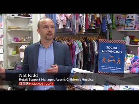 BBC Midlands Today - Acorns Shops Reopening - YouTube
