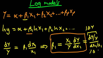 Interpreting regression coefficients in log models part 1