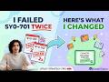 I Failed SY0701 TWICE This Is What Finally Worked