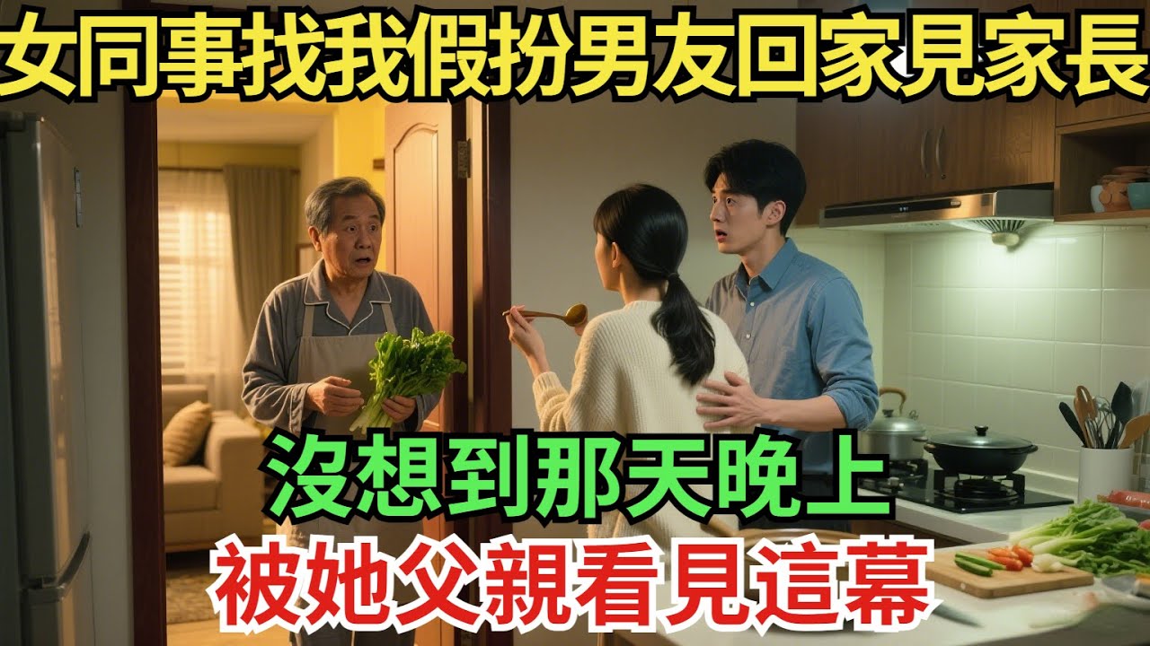 女同事找我假扮男友回家見家長，沒想到那天晚上被她父親看見這幕#真實故事#案件#奇聞#故事#奇聞觀察室#案件解讀##奇聞#真相#奇聞軼事#談笑娛生#叉雞#宇宙大熱門#