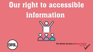 Our Right to Accessible Information