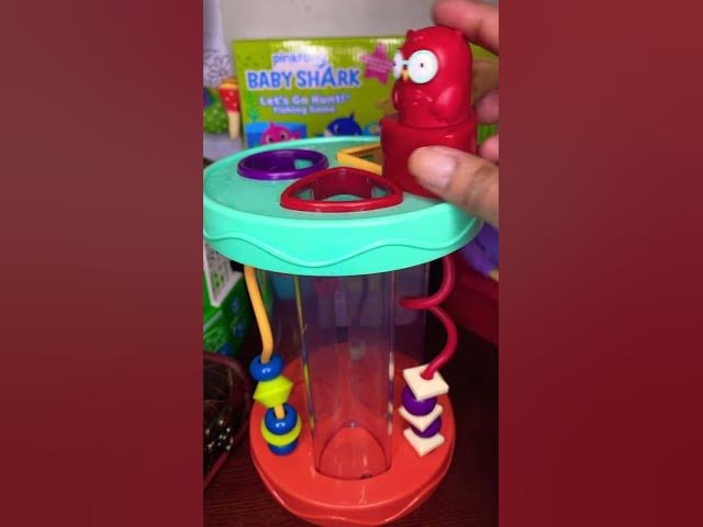 Red owl shape sorter fun sound effect