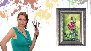 Как нарисовать розу акрилом или гуашью. Правополушарное рисование для начинающих. Как нарисовать розу акрилом или гуашью. Правополушарное рисование для начинающих.