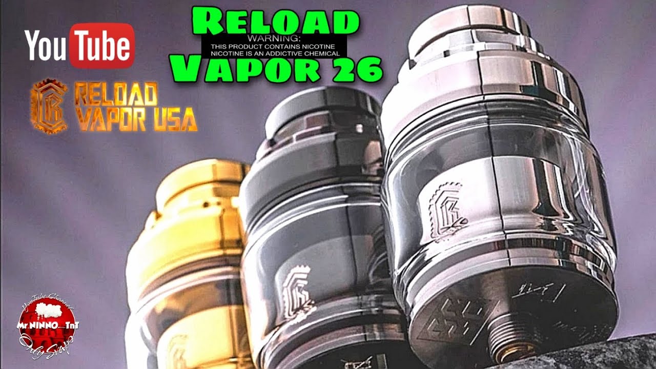 RELOAD VAPOR 26 RTA FLAVOUR TANK 4.5ml