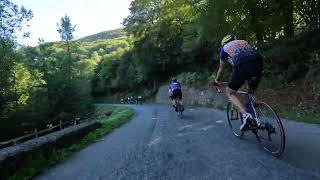 Old Fart Cycling D71 to Lombres. (L) Pyrenees France'22