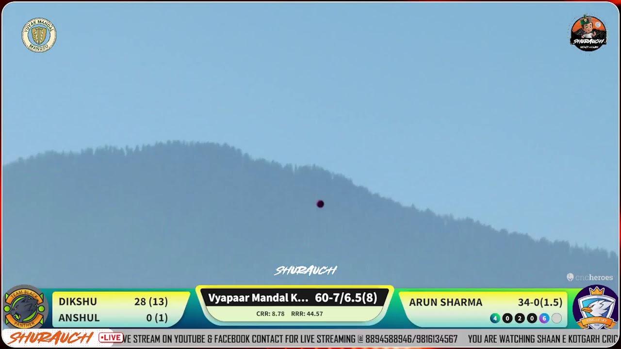1ST QF: DREAM XI KOTKHAI 🆚 VYAPAR MANDAL KUMARSAIN SHAAN-E-KOTGARH CRICKET CUP 2026 🏏