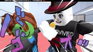 Roblox jojo poses simulator Beats up BaconHairjamaica