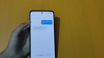 How to change font size in poco X3 GT | font size setting | font size change kaise karen – [Hindi]