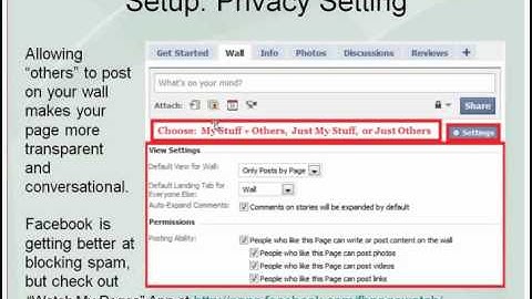 Facebook-Fanpage Part 3