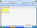 Free Learn Microsoft Excel 2007 Urdu Video Course Class 44