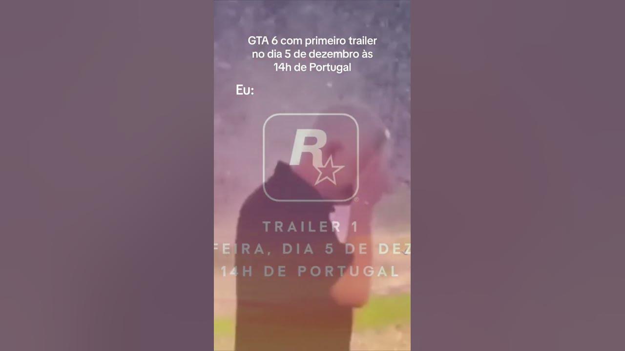 POV: GTA 6 com primeiro trailer dia 5 de dezembro às 14h de Portugal. Eu:  😭🤩🥳 #shorts #GTA6 