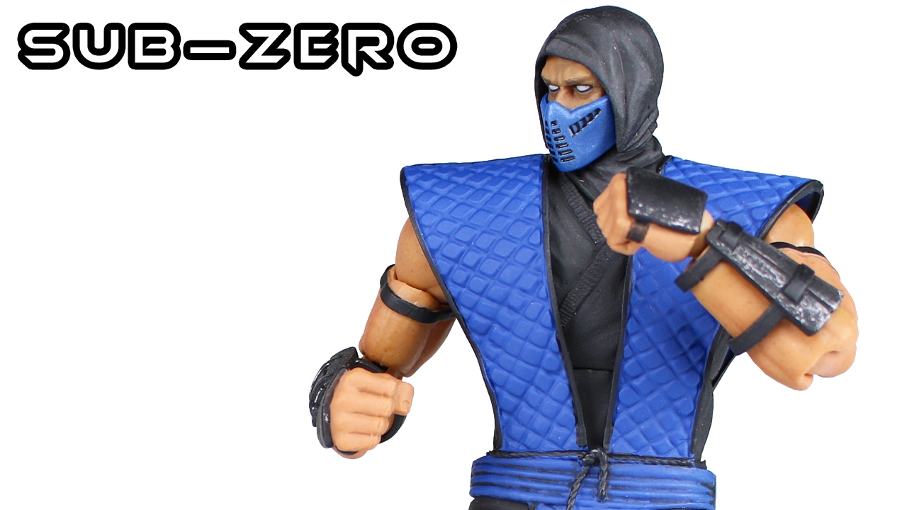 mortal kombat toys sub zero