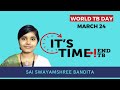 World tb day  sai swayamshree bandita