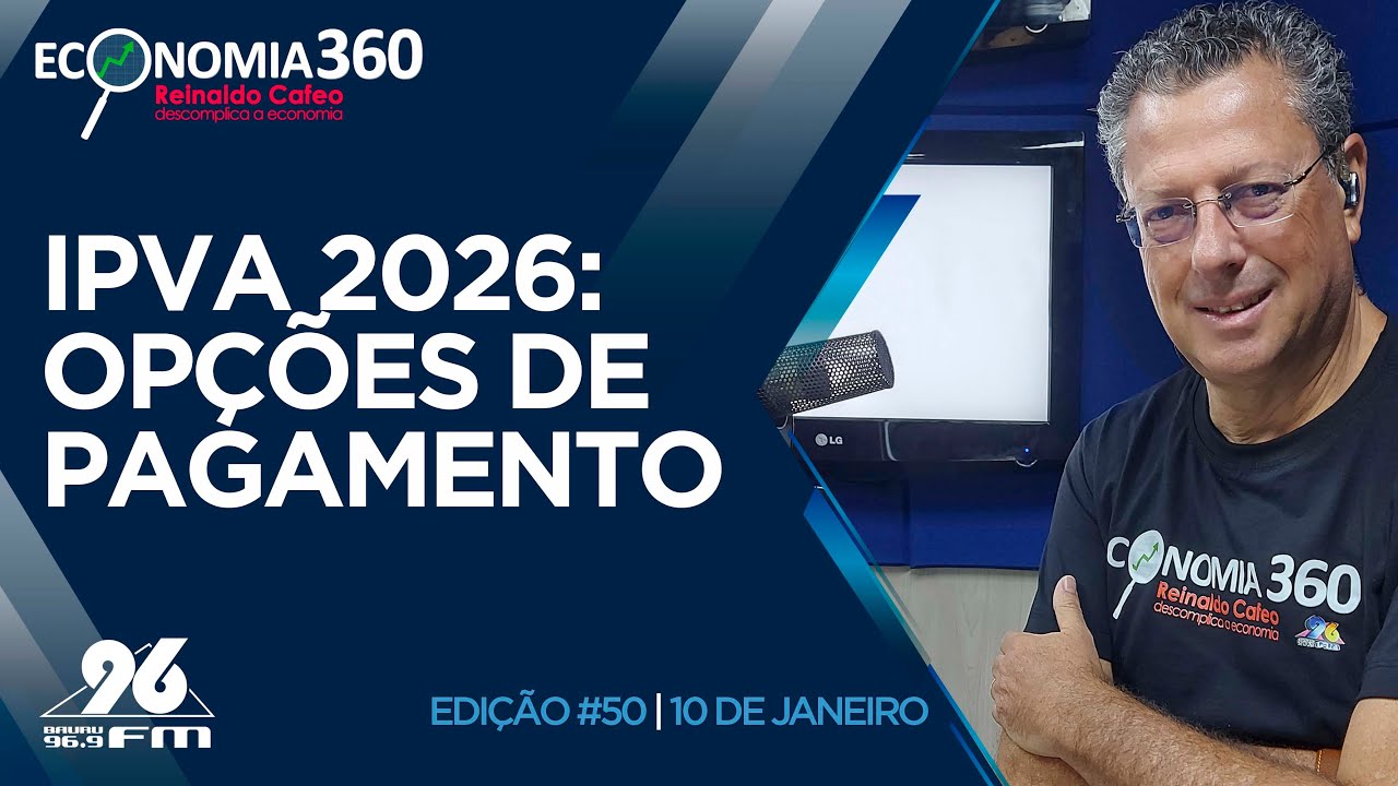 IPVA 2026: quais as melhores opções de pagamento | Corte do Economia 360
