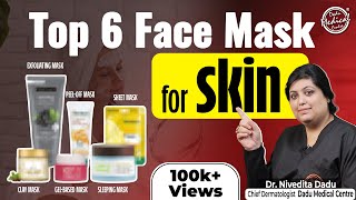 Top 6 Face Mask for All skin types | Face Mask for Glowing Skin | Dr Nivedita Dadu screenshot 2