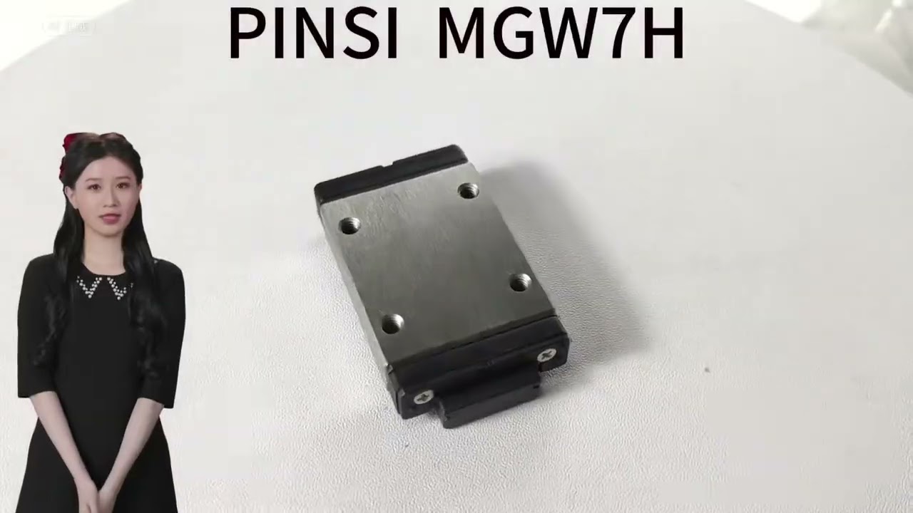 демонстрирующее серию миниатюрных линейных направляющих PINSI