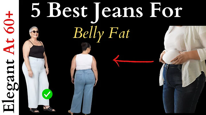 Best Jeans to Flatter a Large Tummy for Mature Ladies! - Modern Wearable Jeans for Women Over 50!
