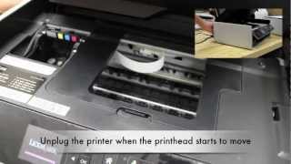 Printhead Cannot Move Error on S315/S415/S515 Printers