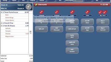 Apply an Item Discount - Focus POS