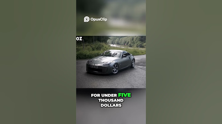 Get More Horsepower  The Ultimate 350Z Choice