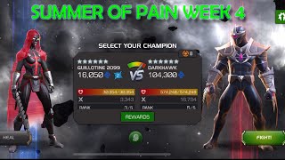 Marvel Contest of Champions - Summer Of Pain Week 4 Darkhawk Using Guillotine 2099