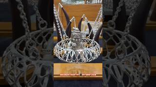 silver laddu gopal murti silver krishna idol silver idol for car dashboard Palna Jhula Laddo Gopal