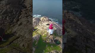 Маяк Линдеснес в Норвегии #норвегия #достопримечательности норвегии