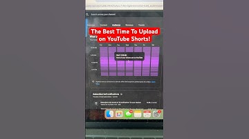 The Best Time To Upload YouTube Shorts For More Views #shorts