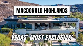 Famous Inside McDonald Highlands: Las Vegas’ Most Exclusive Guard-Gated Luxury Community Profile
