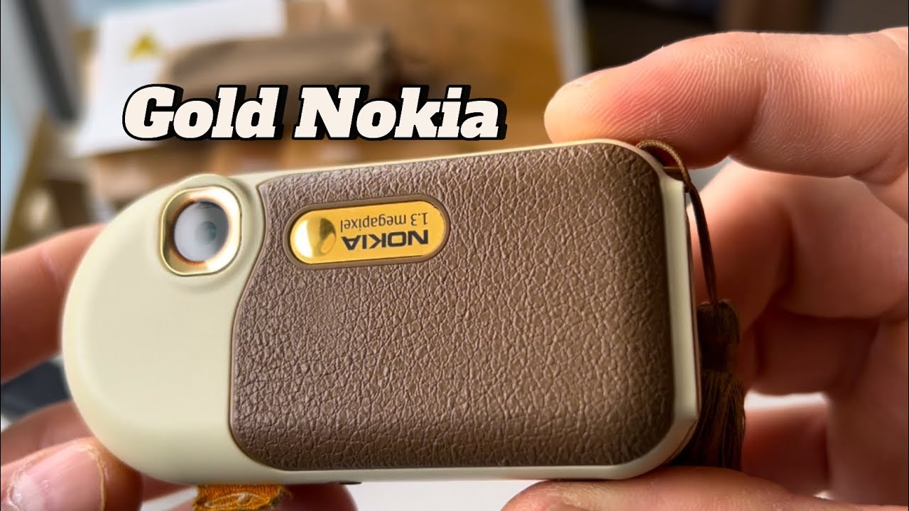 Nokia 7370 Gold  Unboxing