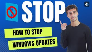 how to stop windows updates in progress 7/8/10/11