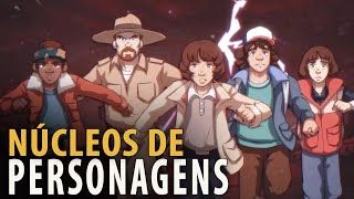 Histórias com muitos núcleos de personagens
