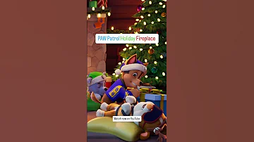 Happy Holidays From Your Favorite Pups PAWPatrol HolidayFireplace 