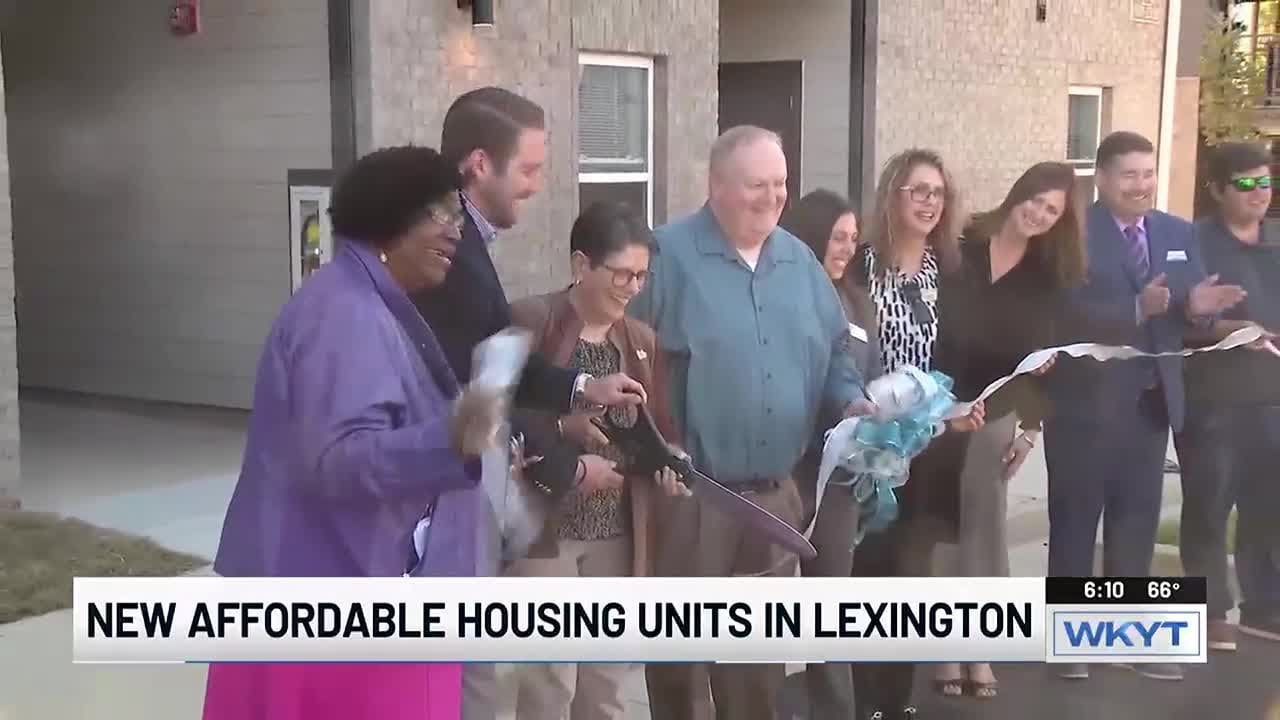 New affordable housing units unveiled in Lexington