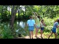 ТАРЗАНКА CHALLENGE / Прыгаем с тарзанки в речку