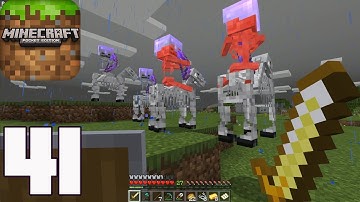 Minecraft: Pocket Edition - Gameplay Walkthrough Part 41 - Survival (iOS, Android, Windows 10)