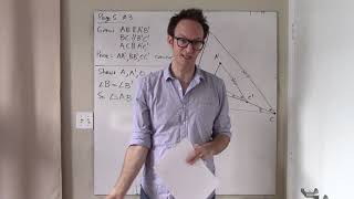 Advanced Geometry - Solution to Coxeter #3 on page 5 (updated)