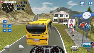 School Bus Driver 2016 / Hill Climbing Mountain School Driver / Android Gameplay Video #3 screenshot 1