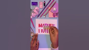 Simple & Beautiful DIY Mother’s Day Card Idea! ✨ Lovely & Easy