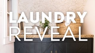 Laundry Room Reveal / Cottage House Flip Before & After
