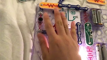 Snap Circuits Pro Light Controlled Relay and Bulb Alert