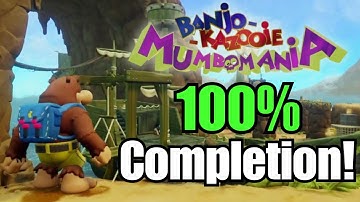 I 100% COMPLETED Banjo-Kazooie: Mumbo Mania!