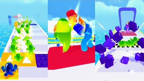 Join Blob Clash 3D 🤯😱🤢 Gameplaywalkthrough All Levels Android iOS CHILL HUB
