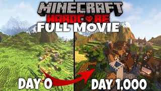 I Survived 1,000 Days of Hardcore 1.18 Minecraft FULL MOVIE [Days 0-1,000]